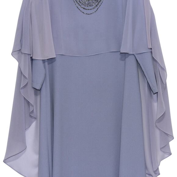 Tuay Lilac Purple Modest Hijabi Formal Maxi Dress Size 46 Large - Picture 6 of 12